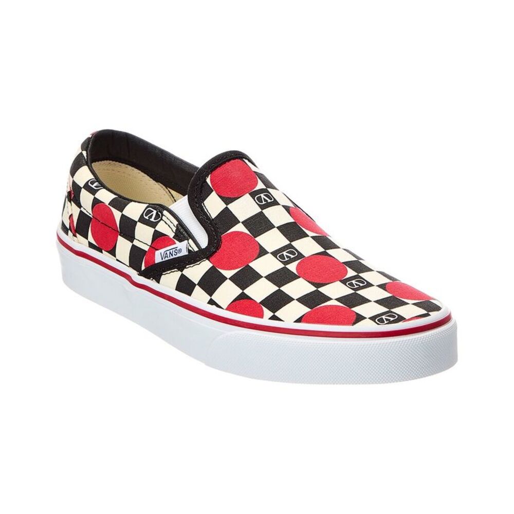 Valentino Vlogo Signature Canvas Loafer, Red